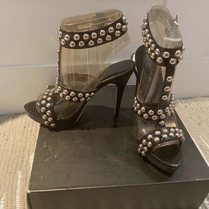 Report Signature “Masonic 2” studded sandal heels